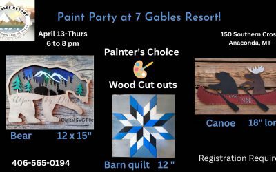 Paint Party at 7 Gables Resort!