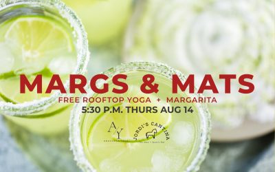 FREE Rooftop Yoga + Margarita