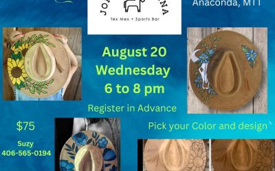 Paint a Hat at Jordi’s Cantina!