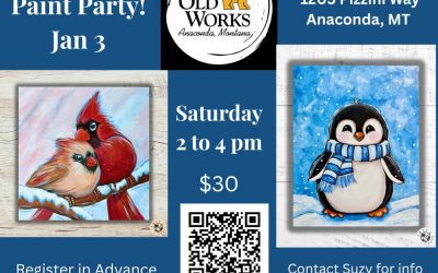 Paint Party at Old Works