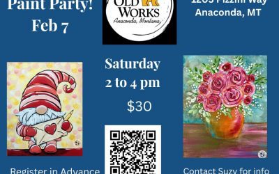 Paint Party at Old Works