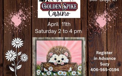 Paint party at Golden Spike