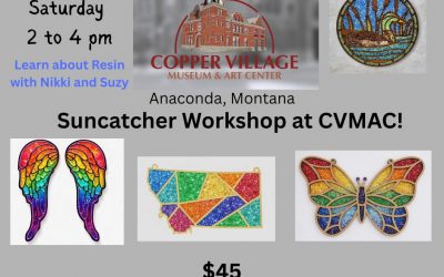 Sun Catcher with resin workshop