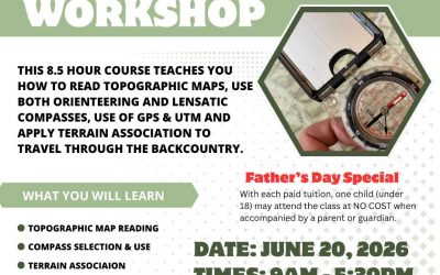 Land Navigation seminar and workshop