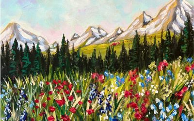 Paint Party at Anaconda Yoga