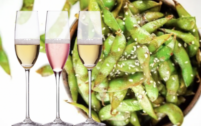 May Feature Flight – Edamame and Sparkling Wine
