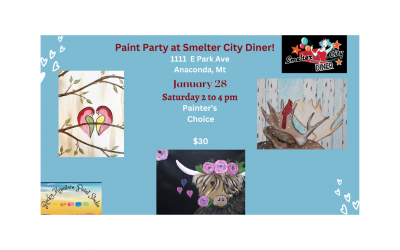 Paint Party at Smelter City Diner!